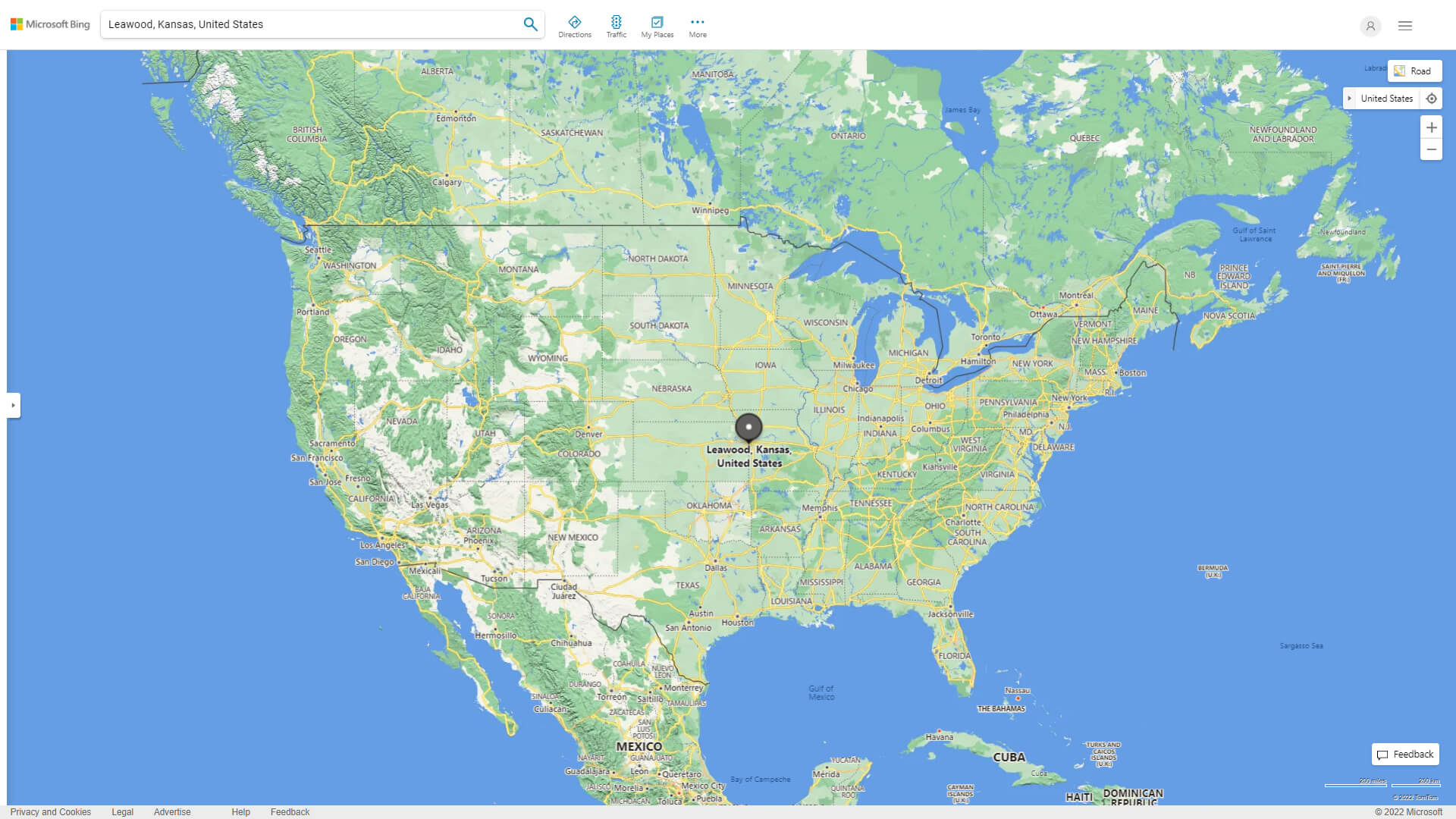 Where is Leawood in the US